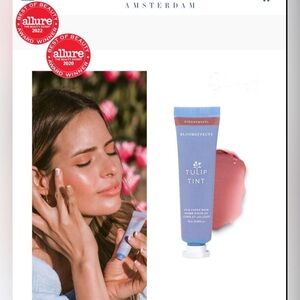 New Box Bloomeffects STROOPWAFEL TULIP TINT LIP & CHEEK BALM Full Bloom 13mL $29